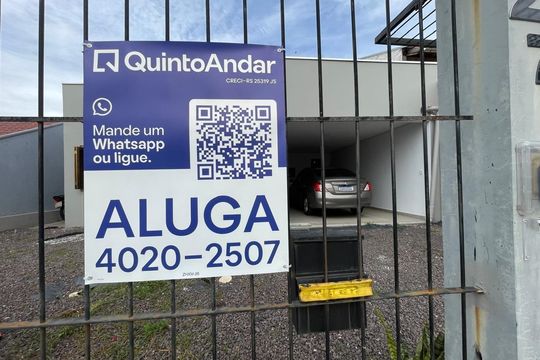 Placa Instalada em 23/09/2026 - Cod.ZHXM-26 de casa para alugar com 3 quartos, 190m² em Feitoria, São Leopoldo