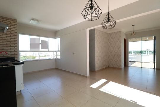 Sala Terraço de apartamento para alugar com 3 quartos, 180m² em Tibery, Uberlândia