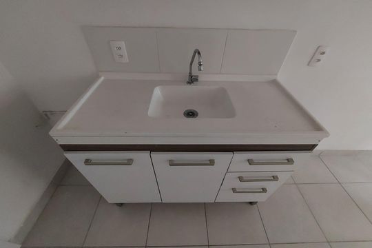 Cozinha de apartamento para alugar com 2 quartos, 35m² em Vila Maria, São Paulo