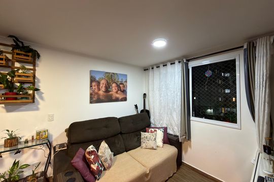 Sala de apartamento para alugar com 2 quartos, 60m² em Santa Terezinha, São Bernardo do Campo