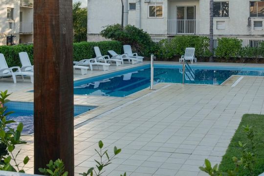 Área externa de apartamento para alugar com 2 quartos, 52m² em Taquara, Rio de Janeiro