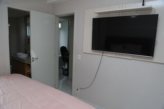 Quarto 3 de apartamento à venda com 3 quartos, 80m² em Ipiranga, Goiânia