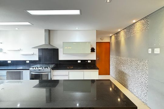 Cozinha de apartamento para alugar com 3 quartos, 123m² em Parque das Nações, Santo André