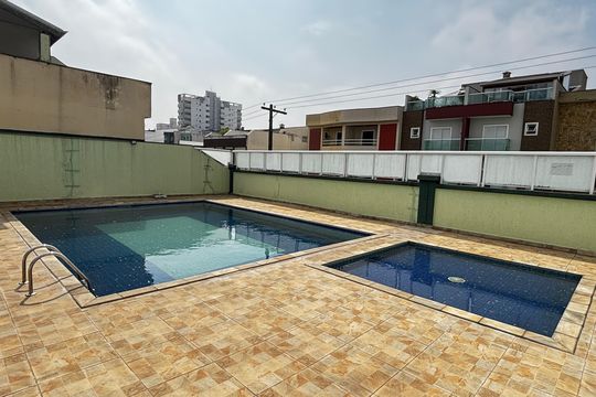 Piscina de apartamento para alugar com 3 quartos, 123m² em Parque das Nações, Santo André