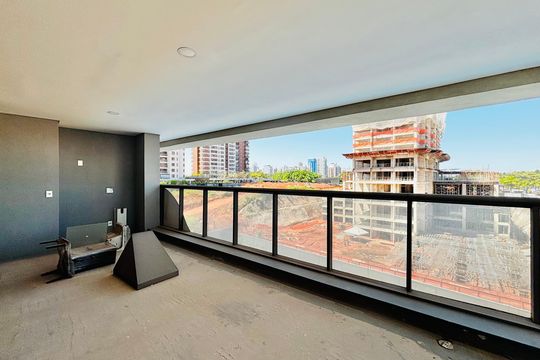 Sacada de apartamento à venda com 3 quartos, 175m² em Alphaville Conde Ii, Barueri