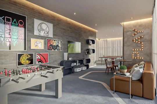 Sala de Jogos de apartamento à venda com 3 quartos, 175m² em Alphaville Conde Ii, Barueri