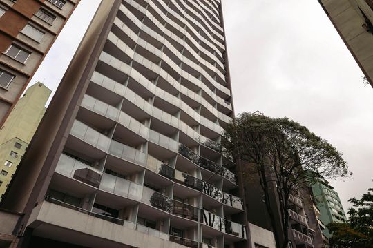 Fachada de kitnet/studio à venda com 1 quarto, 22m² em Sé, São Paulo