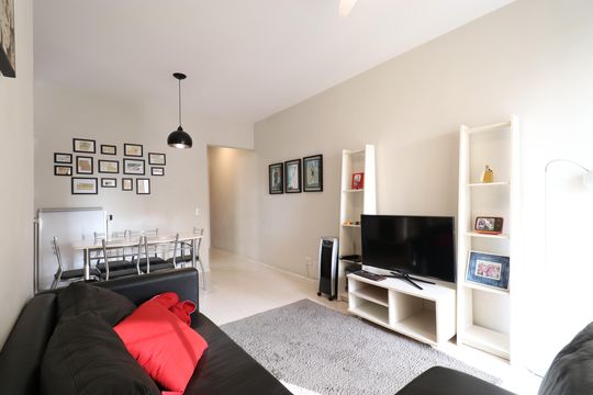 Sala de apartamento para alugar com 2 quartos, 77m² em Pompeia, São Paulo
