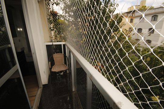 varanda de apartamento para alugar com 3 quartos, 84m² em Cidade Nova, Belo Horizonte