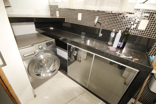 Área de Serviço de apartamento para alugar com 3 quartos, 84m² em Cidade Nova, Belo Horizonte