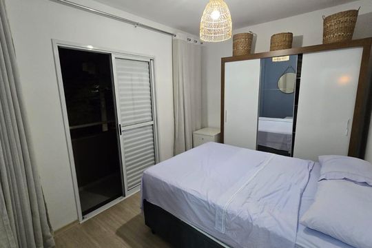Quarto 1 de apartamento para alugar com 2 quartos, 57m² em Parque Ipe, São Paulo