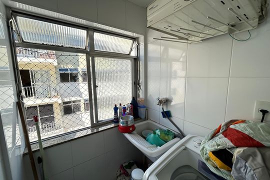 Área de Serviço de apartamento à venda com 2 quartos, 60m² em Jardim Sulacap, Rio de Janeiro