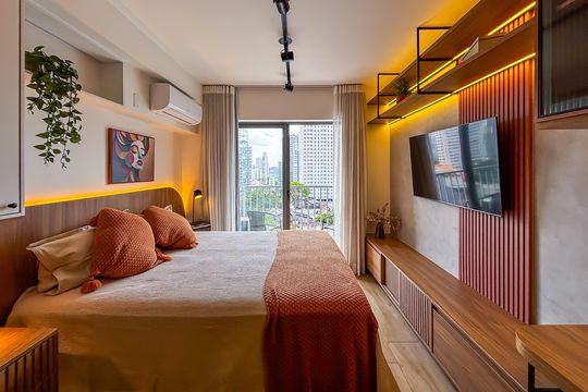 Apartamento para alugar com 1 quarto, 27m² em Pinheiros, São Paulo