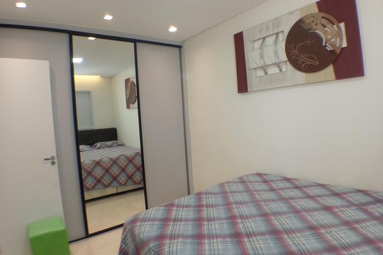 Quarto 2  de apartamento para alugar com 3 quartos, 116m² em Vila Balnearia, Praia Grande