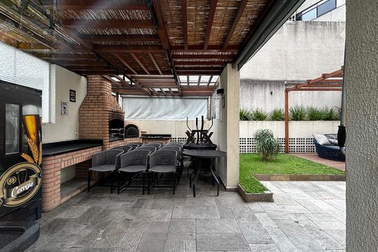Área comum - Churrasqueira de apartamento para alugar com 3 quartos, 76m² em Tamboré, Barueri