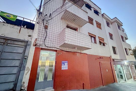 Fachada com Placa de apartamento à venda com 3 quartos, 96m² em Tatuapé, São Paulo