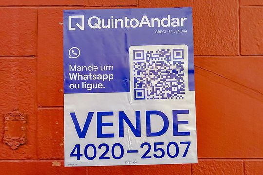 Placa de apartamento à venda com 3 quartos, 96m² em Tatuapé, São Paulo
