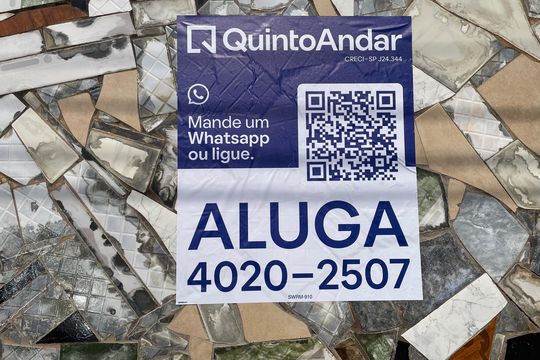 Placa SWRM 910 de casa para alugar com 2 quartos, 50m² em Vila Verde, São Paulo