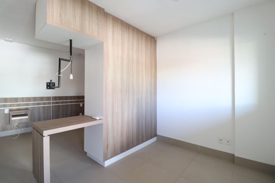 Sala de apartamento para alugar com 1 quarto, 39m² em Morada da Colina, Uberlândia