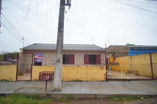 Fachada de casa para alugar com 3 quartos, 63m² em Santos Dumont, São Leopoldo