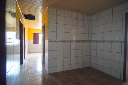 Cozinha de casa para alugar com 3 quartos, 63m² em Santos Dumont, São Leopoldo