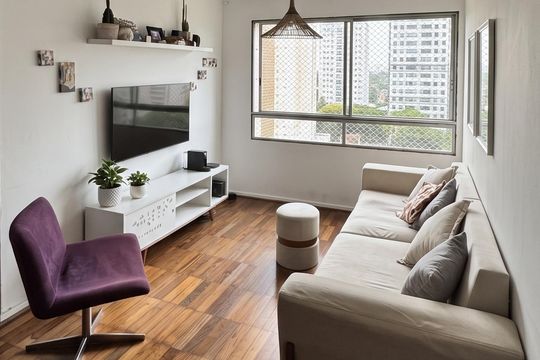 Apartamento para alugar com 3 quartos, 100m² em Santo Amaro, São Paulo