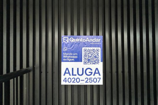 Placa de kitnet/studio para alugar com 1 quarto, 23m² em Centro, Florianópolis