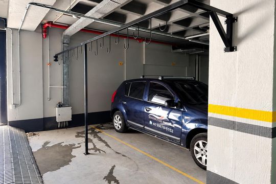 Área comum de apartamento para alugar com 1 quarto, 23m² em Centro, Florianópolis