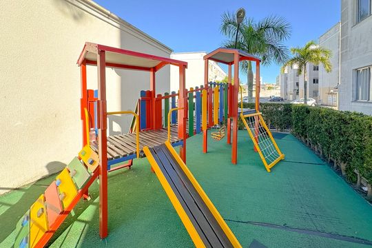 Área comum - Playground de apartamento para alugar com 2 quartos, 55m² em Areias, São José