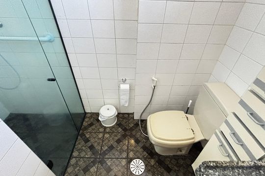 Banheiro de apartamento para alugar com 2 quartos, 77m² em Vila Sao Pedro, Santo André