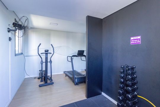 Área comum - Academia de apartamento à venda com 2 quartos, 37m² em Vila Marina, São Paulo