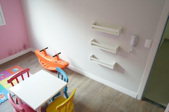 Área comum de kitnet/studio para alugar com 1 quarto, 17m² em Vila Aricanduva, São Paulo