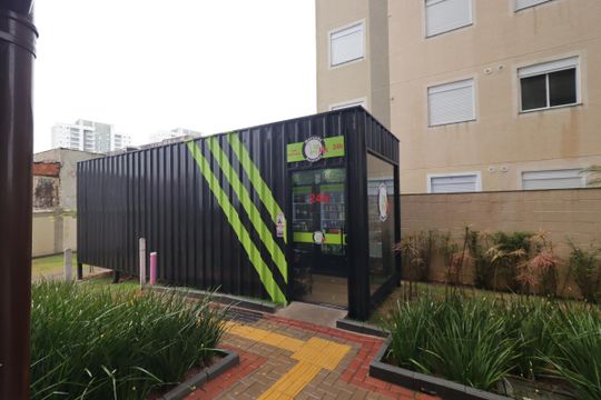 Área Comum - Mercadinho 24h de apartamento para alugar com 2 quartos, 35m² em Vila Palmares, Santo André