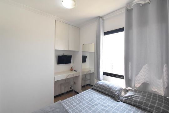 Quarto de kitnet/studio para alugar com 1 quarto, 30m² em Centro, Curitiba