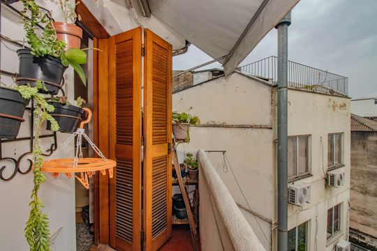 Quarto 2 - Varanda de apartamento à venda com 2 quartos, 82m² em Bom Fim, Porto Alegre