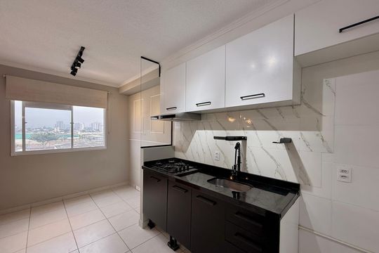 Cozinha de apartamento para alugar com 2 quartos, 32m² em Vila Socorro, São Paulo