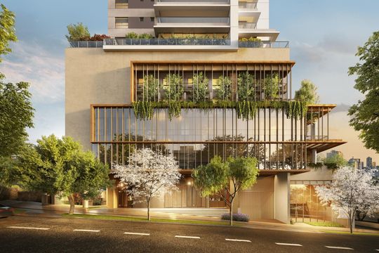 Fachada do Prédio de apartamento para alugar com 4 quartos, 174m² em Pinheiros, São Paulo