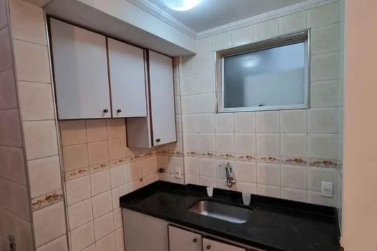 Cozinha de apartamento à venda com 2 quartos, 62m² em Jardim Miranda, Campinas