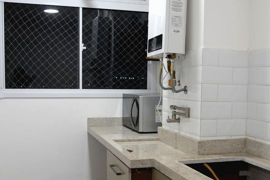 Área de Serviço de apartamento para alugar com 1 quarto, 40m² em Jurubatuba, São Paulo