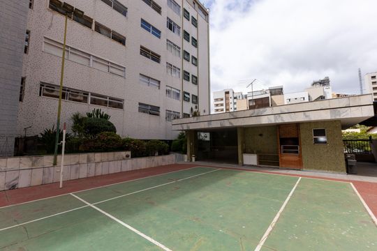 Área comum - Quadra Poliesportiva de apartamento para alugar com 5 quartos, 314m² em Santo Antônio, Belo Horizonte