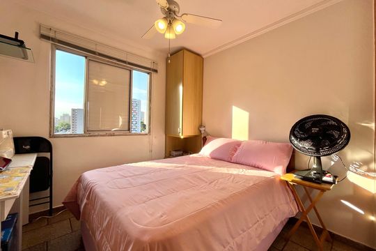 Quarto de apartamento à venda com 1 quarto, 91m² em Vila Guarani, São Paulo
