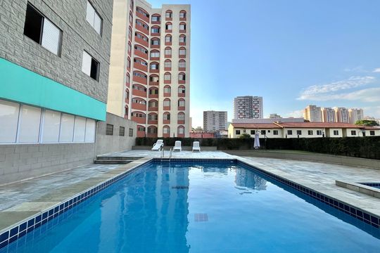 Área comum - Piscina de apartamento à venda com 1 quarto, 91m² em Vila Guarani, São Paulo