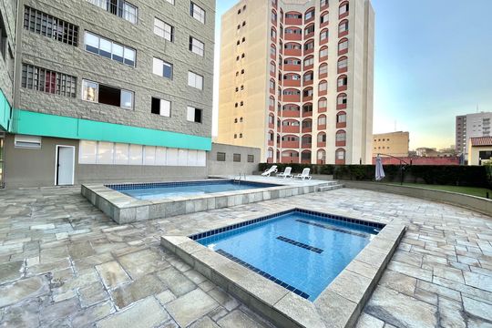 Área comum - Piscina de apartamento à venda com 1 quarto, 91m² em Vila Guarani, São Paulo