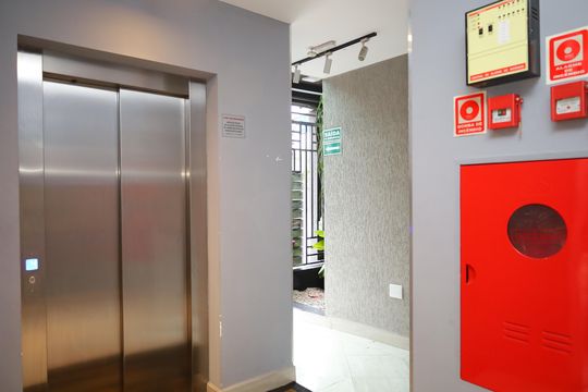 Área comum - Saguão do prédio de apartamento para alugar com 2 quartos, 46m² em Vila Brasil, São Paulo