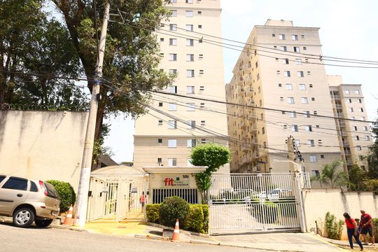 Fachada do condomínio de apartamento à venda com 2 quartos, 52m² em Itaquera, São Paulo
