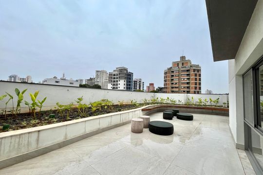 Área comum de kitnet/studio à venda com 1 quarto, 25m² em Vila Clementino, São Paulo
