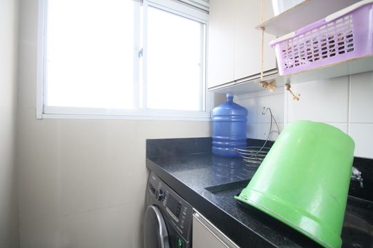 Área de Serviço de apartamento para alugar com 2 quartos, 41m² em Vila Andrade, São Paulo