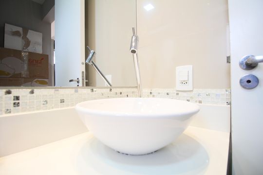 Banheiro de apartamento para alugar com 2 quartos, 41m² em Vila Andrade, São Paulo