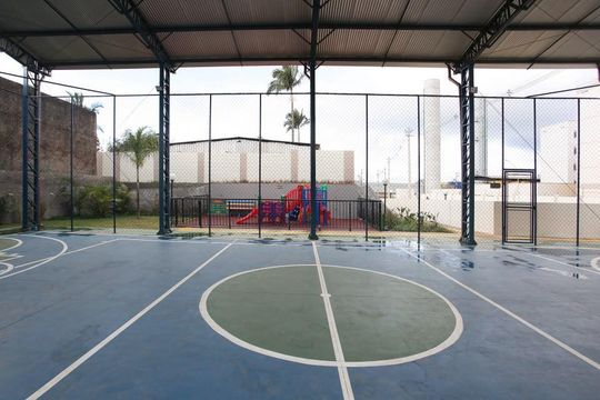 Área externa de apartamento para alugar com 2 quartos, 40m² em Chácara Estância Paulista, Suzano