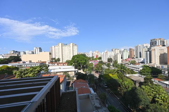 Vista da Suíte 3 de apartamento à venda com 3 quartos, 125m² em Vila Clementino, São Paulo
